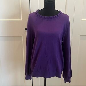 Talbots Vibrant Royal Purple Sweater